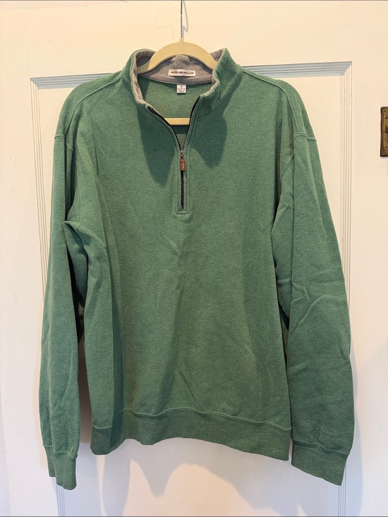 Peter Millar Other - Peter Millar Forest Green Half-Zip Sweatshirt
